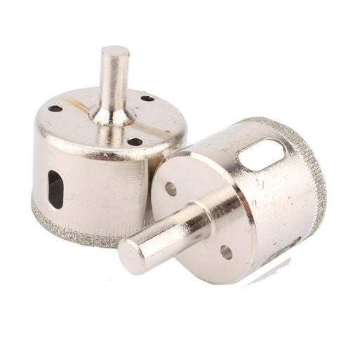 Glass Drill Bits, 38 mm Marble Drill Bit Hole Saw, 2Pcs/Set Compatible with Power Tools