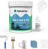 Tub and Tile Refinishing Kit 17.5oz with Tools, Low Odor DIY Bathroom