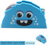 Cute Little Demon Desktop Tape Dispenser, Non-Skid Base, Fun Desk Accessories for Home Office, Blue