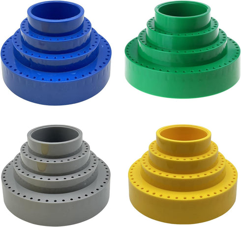Generic Hole Drill Bit Storage Case Rotary Tool Bit Holder Mandrel Bench Stand Organizer Round Shape Metalworking