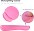 Keyboard Wrist Rest Pad and Mouse Pad Set, Memory Foam for Comfortable Typing & Wrist Pain Relief, Rose Pink