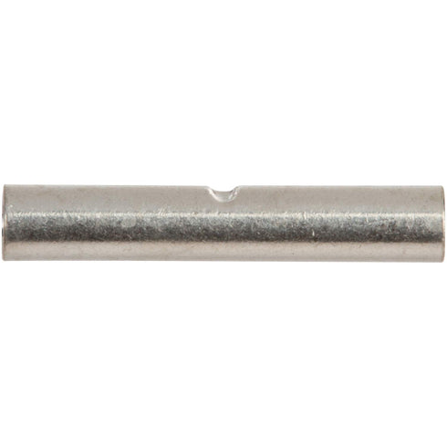 Morris Products Non-Insulated Butt Splice Connectors – for Electrical Splicing – Corrosion-Resistant, Electrolytic Tubular Copper – 26-22 Wire Range – cULus Listed– Pack of 100, (12102)