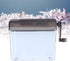 Manual Paper Shredder, Portable Compact Structure Hand Crank Shredder, Cross-Cut Paper and Credit Card Shredder (Grey)