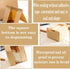 Amsthow 30 Pack 11.8 4.7 3.5-inch Packaging Small Bread Bags with Window Paper Sourdough Sandwich Fold Loaf x x Brown