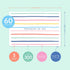 Sweetzer & Orange Thinking of You Postcards Pack (60 cards) 4x6 Assorted Blank Flyers, Sympathy Coupons, Greeting Sheets