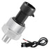 FUSCH 100 PSI Pressure Transducer Sensor with Connector Harness, 1/8"NPT Thread Stainless