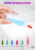 Glue Syringe Needle Tip Squeeze Bottles Set, 1ml-100ml with 14G-25G Blunt Needle Tip for Oil, Ink, and Art Crafts