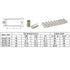 110PCS Crimp Fitting, Non-Insulated Wire Ferrules for Car Amp Clean Install, 4 Types Gauge: AWG 4,2,1,0