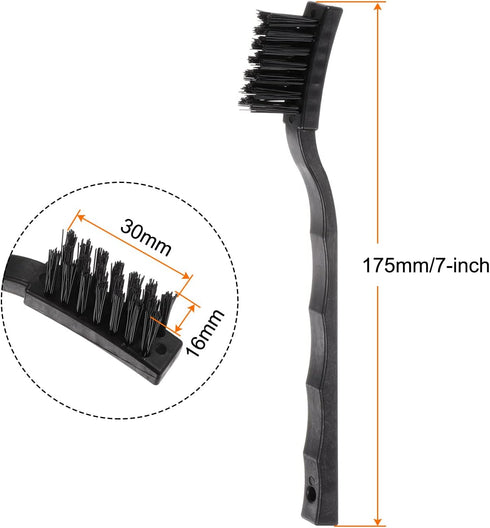 5pcs Anti-static Cleaning Brush 16x30mm PV Plastic Conductive Bristles Anti Static ESD Brushes for Clean PCB Laptop Keyboard Fan and Other Electronic Devices by HARFINGTON