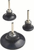 Cryspearl 3Pcs 1/4 Inch 1.5/2/3 Inch Sanding Disc Pad Holder Shank Rubber Backing with Removable Steel Shaft
