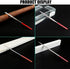 Utoolmart 2-Piece Mini Diamond Needle File Set, 4mm x 160mm Round Files, 150 Grits for Metal Glass Stone