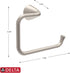 Delta ARV46-DN Arvo Wall Mount Square Open Towel Ring, Bath Hardware Accessory