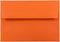 JAM PAPER A6 Orange Colored Invitation Envelopes - 4 3/4 x 6 1/2 - 50/Pack Recycled