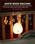 10 7 Dimmable Portable Sleep Sound Machine Night Light White Noise Machine with Soothing Sounds & Colors Night Light