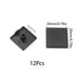 12Pcs 2020 Series European Standard Aluminum Profile End Cap T-Slot Aluminum Profile Accessories