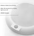 6 700 5000K Closet, Maxxima in. Round Motion Sensor LED Ceiling Mount Light Fixture - Lumens, Daylight, Indoor Dome