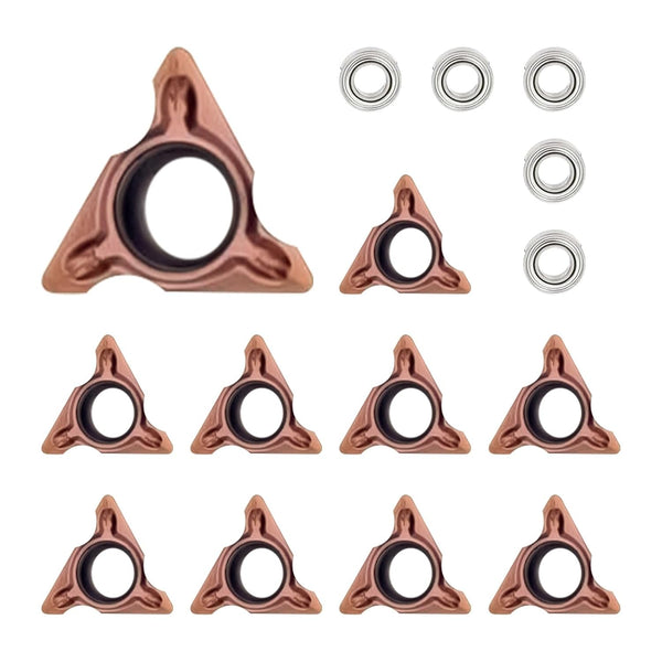 Pneumatic Chamfering Machine Inserts, Carbide Inserts for Wood Turning Tungsten Carbide Cutters Set