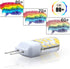 4W G6.35/GY6.35 Bulbs(5 Pack)- 110V 6000K T3/T4 Bulb 40W Bulb Lxcom Lighting Base LED Light Daylight White JC Type LED