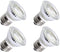 CTKcom 5W PAR16/HR16 LED Spotlight Bulb(4 Pack)- E26/E27 COB Flood Light Bulb