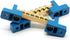 10Pcs Ground Bus Bar Terminal Block, Brass Electrical Grounding Bars Block