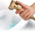 Naroote Handheld Bidet Sprayer for Toilet, Vintage Brass Handheld Bidet Sprayer Spray Bracket Hose Kit Bathroom