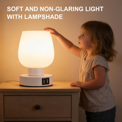 1 Set E26 OSALADI Light Color Changing Light Bedside Lamp Rechargeable Table Lamp