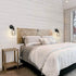 Mengjay E26 Vintage Wall Light, Industrial Lighting Adjustable Socket Rustic Sconces Wire Metal Cage Wall Lamp Indoor