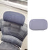 NentMent 2 Pack Office Chair Headrest Cover Protector Head Rest Pillow Cover Fabric Wraps for Office Computer Desk