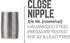 PIPE DÉCOR 3/4 in. x Close Galvanized Steel Nipple, Pre-Cut for DIY Furniture Building and Regular Plumbing