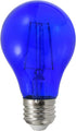 SYLVANIA LED Blue Glass Filament A19 Light Bulb, Efficient 4.5W, 40W Equivalent, Dimmable, E26 Medium Base - 1 Pack (40304) by LEDVANCE