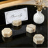 Generic Marble Hexagon Place Card Holders, Exquisite Marble Photo Display Stands, 4 Piece