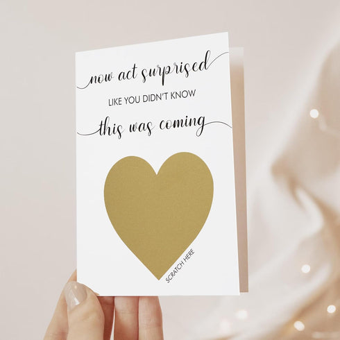 Will You Be My Godmother Scratch Off Card - Heartfelt Proposal Gift