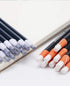 Hand Tear Sketch Eraser, Pen-Style Shape, Round Tip Highlight Rubber School Supplies, 12 Pack (5mm).