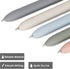 Quick Dry Ink Pens, Gel Pens Fine Point, 0.5 mm Black Ink Retractable Rollerball Pens for School Office Supplies, 5Pcs