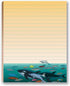 Beach & Ocean Notepads by Stonehouse Collection - 4 Assorted Notepads, USA Made