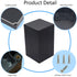 Project Box IP65 Waterproof Junction Box, Black ABS Plastic Electrical Boxes DIY Project Case Power Enclosure