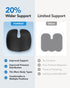 Tailbone HUANUO Seat Cushion for Office Chairs, Extra Large Desk Chair Cushion for Back Pain Pain Relief, Ergonomic