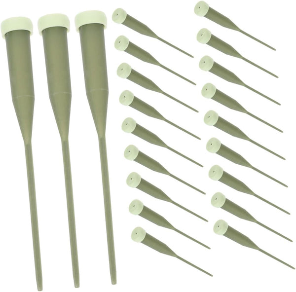 DECORNIJIA 100pcs Floral Water Tubes for Flower Arrangements Sturdy Plastic Vials for Fresh