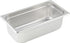 Winco 4-Inch Stainless Steel Anti-Jam 1/3 Size Pan