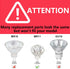 4 Pack 3W MR11 LED Landscape Light Bulbs, Low Voltage 12V, 20W Halogen Replacement, GU4 Bi-Pin Base, Soft White 3000K