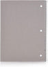 Mintra Office Spiral Notebooks - 6 Pack, Poly Cover, College Ruled, 70 Sheets for School, Office, Business, Professional