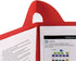 Smead Lockit Two-Pocket Heavyweight Folder, Letter Size, Red, 25 per Box