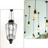 Gosknor 6pcs 1-3/8 Inches E26 Light Socket Shade Rings, Thread Diameter Lamp Shade Retaining Ring Plastic Lamp Shade