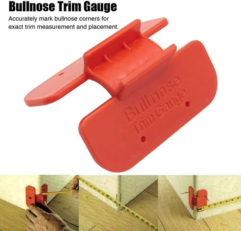 Bullnose Corner Trim Gauge Marking Tool for Woodworking