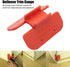 Bullnose Corner Trim Gauge Marking Tool for Woodworking