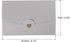 PATIKIL Mini Envelopes, 12 Pack Small Gift Card Holders, Retro Gold Heart Business Invitation Envelopes