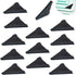 YouU UoYu 20 pcs Mirror Corner Protectors 4 x 50mm Black Toughened Glass