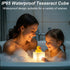 KEROVI 4-inch Dimmable 16 4 8 Dimming LED Cube Night Light for Kid, RGB Color Lighting Effect & Level Tesseract Cosmic