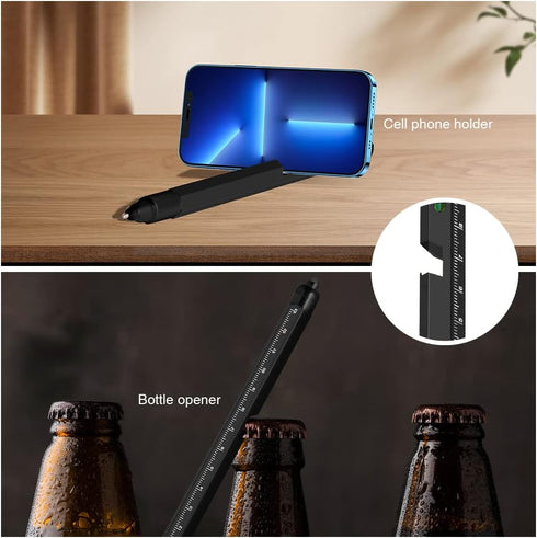 Mens Gifts Stocking Stuffers, 10 in 1 Multitool Pens, Fathers Day Gadgets for Office and Coworkers