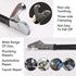 Mini Adjustable Plumbing Wrench, 4 Inch, Multi-Shape Adaptation Hand Tool, Black